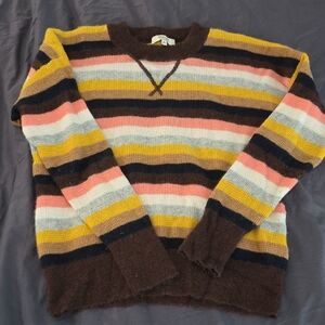 Mademell Cashmere Striped Sweater